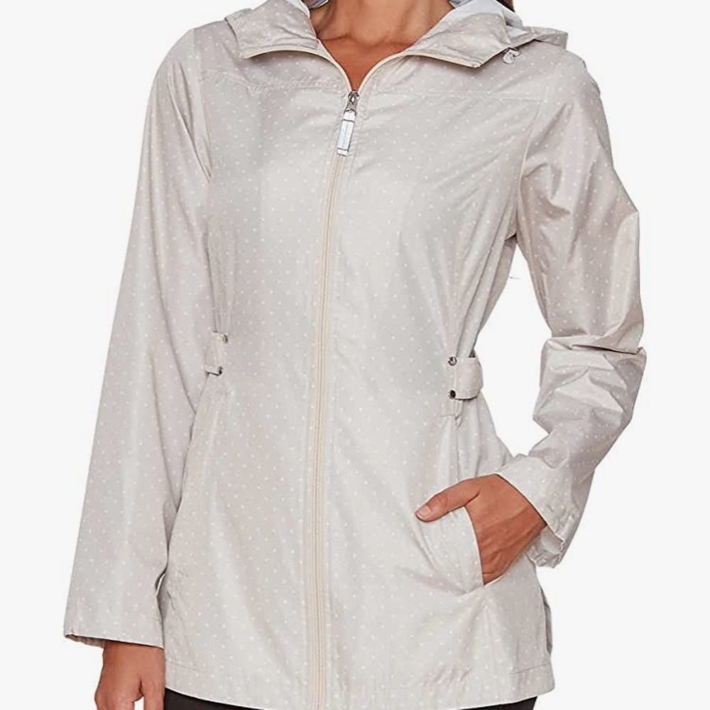New Womens Jones New York Parka in a Pocket